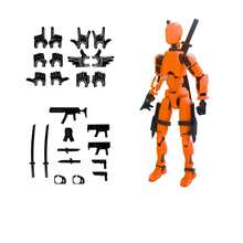 13 muñecos articulados impresos en 3D, figurita de alivio de estrés de 3ra generación DIY de Body completo