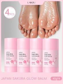 4pcs LAIKOU Japanese Cherry Blossom Radiant Moisturizing Cream, 40g Gentle Moisturizing Face Cream, Nourishing Repairing Facial Moisturizing Lotion, Suitable For Women, Mothers, Wives, Sisters, Teenagers, Girlfriends, Skincare, Face Care, Travel SPA Care, Daily Care