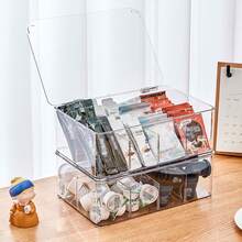 1pc 8-Compartment Tea Bag Storage Box With Lid, Removable Desk Organizer For Living Room, Transparent Acrylic Capsule Coffee Tea Bag Holder Box For Office - Multicolor - View 8