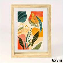 1 Khung ảnh hai mặt, Khung ảnh cổ điển bằng gỗ nhựa Acrylic trong suốt cao cấp, Khung ảnh tự làm, Có thể dùng để treo ảnh. Không bao gồm giấy ảnh. Thích hợp cho trang trí phòng khách, phòng ngủ, tiệc tùng, quà sinh nhật, trang trí nhà cửa, trang trí nội thất, lưu trữ cây cảnh để bàn sáng tạo, quà tặng ngày lễ tình nhân, quà tốt nghiệp, lưu trữ ảnh kỷ niệm mùa tốt nghiệp - Nhiều màu - Xem 26