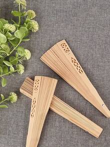 1/4/20/40 piezas/Set Abanico de mano de madera, Abanico de mano plegable de madera con bolsa de gasa, tarjeta de agradecimiento y borla, adecuado para recuerdos de bodas, abanico de madera plegable vintage, abanico de boda, elegante abanico de mano plegable de madera, elegante abanico de mano plegable de estilo chino, perfecto para bodas, despedidas de soltera, decoración del hogar, decoraciones navideñas, decoración de habitaciones - Multicolor - Ver 2
