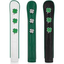1pc Four Leaf Lucky Clover Design Golf Alignment Stick Cover Sticks Swing Training Cover - Black - View 4