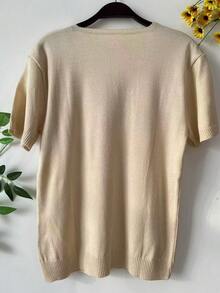 MODAL BLOUSE - Bej - Görünüm 3