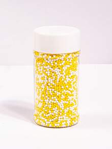 Sprinkles pentru decorarea torturilor de 85 g/3 oz. Folosiți-le pentru a decora brioșe, gogoși, înghețată și prăjituri. Folosiți-le ca sprinkles pe prăjituri în brutării sau ca decorațiuni de masă pentru deserturi la petreceri de ziua de naștere, Crăciun, Halloween și petreceri tematice. Doar pentru decor.