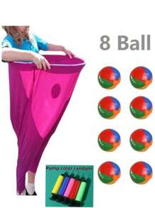 2025 New Grandma Pants Courtyard Game Set, Detachable Pants, Throwing And Catching Ball Training Game, Giant Outdoor Entertainment Throwing Game, Team Relay, Family Gathering, Outdoor Game Set