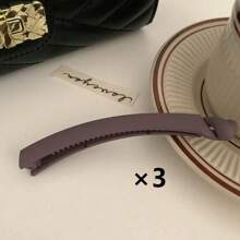 5 Stücke/2 Stücke/1 Stück elegante einfarbige Bananen Haarclips, Hochsteckfrisur Fixator, Twist Klauen, große matte Bananen Haarclips, rutschfeste Haarclips, Dutt Maker, minimalistisch leichte Kunststoff Bananen Haarclips, für den täglichen Gebrauch, starke Pferdeschwanz Fixierung, geeignet für dickes, dünnes, lockiges Haar, zum Tragen, für Partys, Arbeit, Reisen, Badezimmer, ideales Geschenk für Familie und Freunde, Valentinstag, Geburtstag, Neujahr, Partyartikel Rückkehr zur Schule