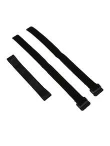 Correa de transporte multifuncional negra para bicicleta