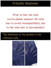 غطاء كنبة وسادة مبطن ذو لون أحادي من القماش الفاخر، مرن للغاية، مقاوم للغبار، مناسب لكل الفصول، لكنب الحدائق، الشرفات والخارجي