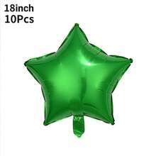 18" ,10" Star Balloons Foil Balloons Mylar Balloon For Birthdays Christmas, Halloween, New Year's Day,Baby Shower, Gender Reveal, Wedding, Magical Prom, Engagement Party Decoration