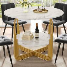 Dining Tables - الذهبي - مشاهدة 4