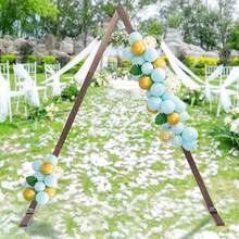 Wooden Wedding Arch 8.2FT, Wood Arch For Wedding Ceremony Gorgeous Wedding Arbor Wedding Backdrop Stand For Garden Wedding Parties, Wooden Arch Decor Rustic Wedding Arch Decorations