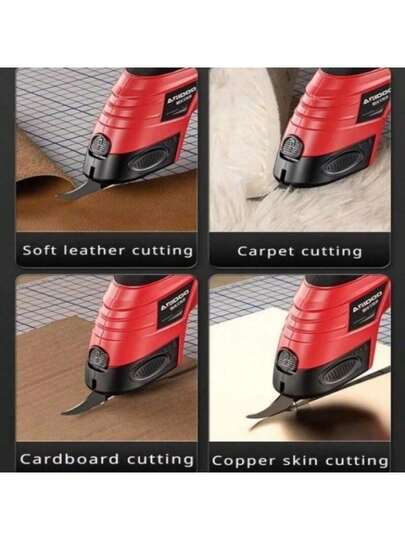 Tesoura Elétrica Para Tecidos Usb Recarregável 12v Bivolt -D.K.L