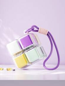 1 件式便携式磁性药盒，易于打开，多隔层设计，适合旅行时携带药品，1 天 3 餐迷你药丸收纳盒，防水紧凑型药物储存盒，大容量多隔层便携式药丸收纳盒 - 彩色 - 查看 7