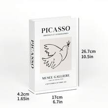 1/3件套仿真书，设计师奢华现代装饰仿真书，适用于家居书架装饰、客厅时尚装饰、玄关咖啡桌叠放书籍装饰，适合多种场景（房间装饰、家居装饰、卧室装饰、客厅装饰、办公室装饰、浴室装饰、桌面装饰） - 彩色 - 查看 10