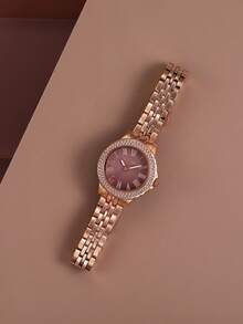 Juicy Couture Women's Bracelet Watch Ladies Quartz Wristwatches for Women Rose Gold Steel with  Crytals Ladies Watch, JC/1020BNRG - 玫瑰金 - 查看 10