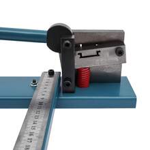ZhdnBhnos DC-35 Manual Cutting Tools Rail Cutter Rail Cutter Cutting Aluminum Rail Guide Rail Cutting Machine With Measuring Ruler - Blue - View 5