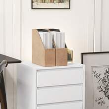 HOMCOM Mobile Filing Cabinet With 4 Drawers, Under Desk Storage Cabinet For Home Office, White - White - View 9