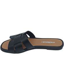 Chinelo Moleca Feminino Napa Turim com Toque Macio  Praia    Praia - Preto - Visão 4