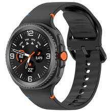 1pc Car Line Silicone Watch Strap Suitable For Samsun Galaxy Watch 8 (40mm/44mm)/Watch 8 Classic 46mm Soft And Comfortable To Wear, Convenient For Casual/Sports Wear, Suitable For All Adults To Wear, Compatible With Galaxy Watch8 Watch Band For Galaxy Watchbands (Only One Strap ,Non Watch Body)