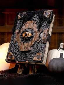 1 Stück, gruseliges Halloween Teufelsauge Horror Buch Dekoration für Zuhause und Basteln