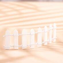 1 Peça Mini Cerca de Madeira, Cerca Miniatura de Jardim de Fadas, Acessórios de Decoração de Paisagem em Miniatura, Decoração de Sala de Estar Familiar 10cm*3cm, Presentes de Feriado, Cerca de Madeira Miniatura Encantadora de Jardim de Fadas - Acessórios de Paisagem em Miniatura Lúdicos, Perfeito para Decoração de Casa e Jardim, Perfeito para Decoração de Festa de Casamento, Decoração de Sala de Estar e Quarto Familiar, Decoração de Vaso, Acessórios de Fotografia DIY