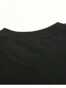 WeStyle Hub Valentine's Day White Shirts For Men - Balenci Unique Band Graphic T-Shirt - Black - View 5