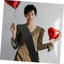 1 件派对腰带休闲闪光空白腰带，可 DIY 适合婚礼毕业单身派对准妈妈生日圣诞派对万圣节派对化妆舞会 - 彩色 - 查看 4