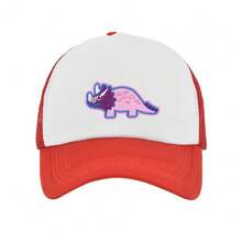 1 Stück Cartoon Muster Mesh Baseball Kappe, modisch und vielseitig, unisex