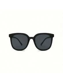 1 Pair Unisex Square Fashion Glasses, Fashion Accessory Suitable For Outdoor, Travel, Summer, Sports, Driving, Festivals, Beach, EDM, Vacation, Elegant Outfit, Streetwear, Holiday Atmosphere, Sports, Party, Outdoor Activities, Fishing, Vacation