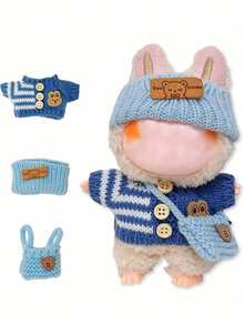 1 set de vêtements (sans poupée) adapté aux vêtements/accessoires de poupée de 17 cm, pour poupée LABUBU, poupée, vêtements de poupée