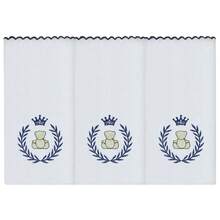 Soft 100% Cotton Double Embroidered Shoulder Diaper For Baby - 泰德.馬里尼奧 - 查看 1