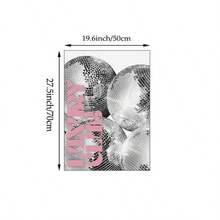 1/3pcs Leopard Cheetah Wall Art Picture 8 Ball Lucky Prints Canvas Paintings Pink Girly Posters Preppy Chic Luxury Decor For Bedroom, Living Room, Or Dorm Room Decor Gift For Her Unframed