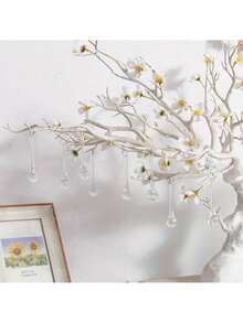 10 件圣诞水晶装饰、亚克力水晶泪珠、圣诞树挂饰、礼品标签、壁炉架水晶挂饰、家居圣诞水晶挂饰、水晶吊灯中心装饰、婚礼装饰、各种节日派对装饰、派对甜点桌水晶挂饰、节日派对家居装饰 - 彩色 - 查看 3