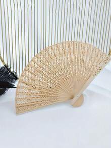 1/4/20/40 piezas/Set Abanico de mano de madera, Abanico de mano plegable de madera con bolsa de gasa, tarjeta de agradecimiento y borla, adecuado para recuerdos de bodas, abanico de madera plegable vintage, abanico de boda, elegante abanico de mano plegable de madera, elegante abanico de mano plegable de estilo chino, perfecto para bodas, despedidas de soltera, decoración del hogar, decoraciones navideñas, decoración de habitaciones - Multicolor - Ver 14