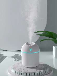 1pc USB Powered Aromatherapy Mist Humidifier With Colorful Lights, Refreshes Air, Nourishes Plants, And Soothes Environment With Cool Mist, Night Light And Quiet Operation, Perfect For Home, Office Or Bedroom Use - Humidifier - View 5