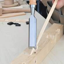 1 x zestaw dłut do obróbki drewna, stalowa głowica młotka, drewniany uchwyt, materiał kompozytowy, ergonomiczne narzędzia do obróbki drewna