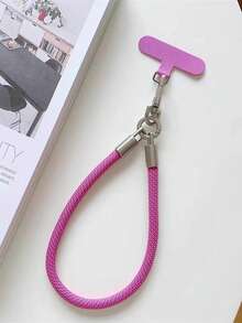 1 dây đeo cổ tay chống rơi điện thoại di động đi bộ đường dài ngoài trời móc kim loại ngắn chắc chắn du lịch unisex chống thất lạc vỏ điện thoại phổ thông - Nhiều màu - Xem 23