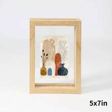 1 Khung ảnh hai mặt, Khung ảnh cổ điển bằng gỗ nhựa Acrylic trong suốt cao cấp, Khung ảnh tự làm, Có thể dùng để treo ảnh. Không bao gồm giấy ảnh. Thích hợp cho trang trí phòng khách, phòng ngủ, tiệc tùng, quà sinh nhật, trang trí nhà cửa, trang trí nội thất, lưu trữ cây cảnh để bàn sáng tạo, quà tặng ngày lễ tình nhân, quà tốt nghiệp, lưu trữ ảnh kỷ niệm mùa tốt nghiệp - Nhiều màu - Xem 19