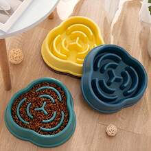 1PC Non-Slip Slow Feeder Dog Bowl - Promotes Healthy Eating & Reduces Bloating For Dogs And Cats With Digestive Issues - Multicolor - View 2