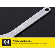 8-Inch, 10-Inch, 12-Inch Adjustable Wrench Set, Universal Adjustable Wrench - Multicolor - View 8