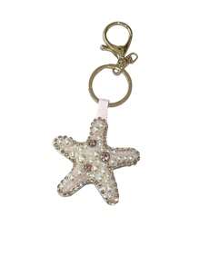 Starfish, Ocean, Sea Turtle, Lobster, Shell Bag Charm, Summer Ocean Style Fashion Cute Versatile Fully Rhinestone Bag Pendant - Multicolor - View 9
