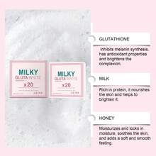 70g Milk Body Moisturizing Soap, Gentle Cleansing And Nourishing For Skin, Moisturizing And Refreshing Body Wash. Rich Lather Cleanses, Nourishes And Maintains Smooth Skin.