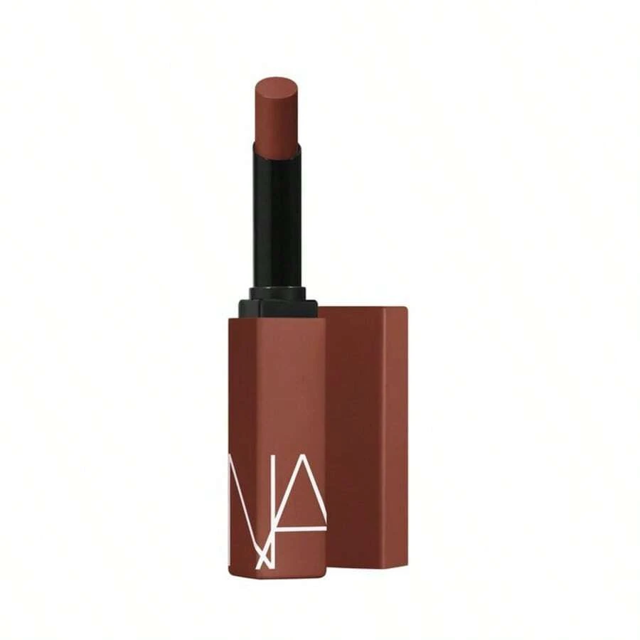 Nars Powermatte 霧面唇膏 105 No Satisfaction (深紅褐色) 1.5g/0.05 Oz | 霧面妝效 | 持久顯色 | 一抹上色 | 全天舒適 | 抗暈染 | 高飽和色彩 | 奶油轉霧面質地 | 輕盈 - 105 No Satisfaction - 查看 1