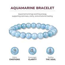 Vibe Green Jade Bracelet - Healing Wealth Bracelet - Jade Beaded Bracelet Women Men - Bring Good Luck Prosperity And Emotional Balance - Adjustable Size - 藍晶 - 查看 4