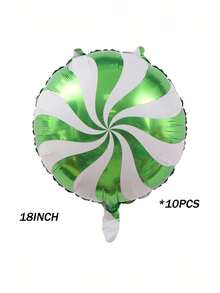 10 buc 18 inch Lollipop bomboane folie heliu baloane colorate moară de vânt nuntă ziua de naștere petrecere Crăciun baloane decorare