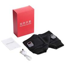 Hailicare 2 pezzi Guanti riscaldati con 3 impostazioni di temperatura, riscaldamento a 360°, batteria da 1800mAh, tessuto durevole, guanti touch screen riscaldati elettricamente, ricaricabili USB, per tenere le mani calde in inverno, adatti per attività all'aperto come escursionismo, ciclismo, digitazione