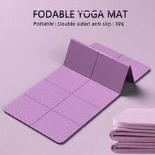 180x80cm TPE Yoga Mat, Suitable For 1-2 People, Thick & Wide, Non-Slip - Great For Yoga, Jumping Rope, Sit-Ups, Dancing And Napping - Multicolor - View 2