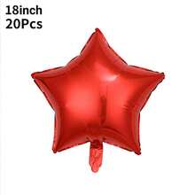 18" ,10" Star Balloons Foil Balloons Mylar Balloon For Birthdays Christmas, Halloween, New Year's Day,Baby Shower, Gender Reveal, Wedding, Magical Prom, Engagement Party Decoration