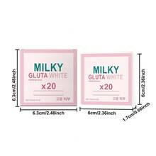 70g Milk Body Moisturizing Soap, Gentle Cleansing And Nourishing For Skin, Moisturizing And Refreshing Body Wash. Rich Lather Cleanses, Nourishes And Maintains Smooth Skin.