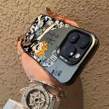 ¡¡Una pieza!! Funda de Teléfono Anime Boys Compatible con iPhone 16 15 14 13 12 11 Pro Max X XR XS MAX 8 7 Plus Cubierta Trasera Mate a Prueba de Golpes - Mezcla de colores - Ver 6